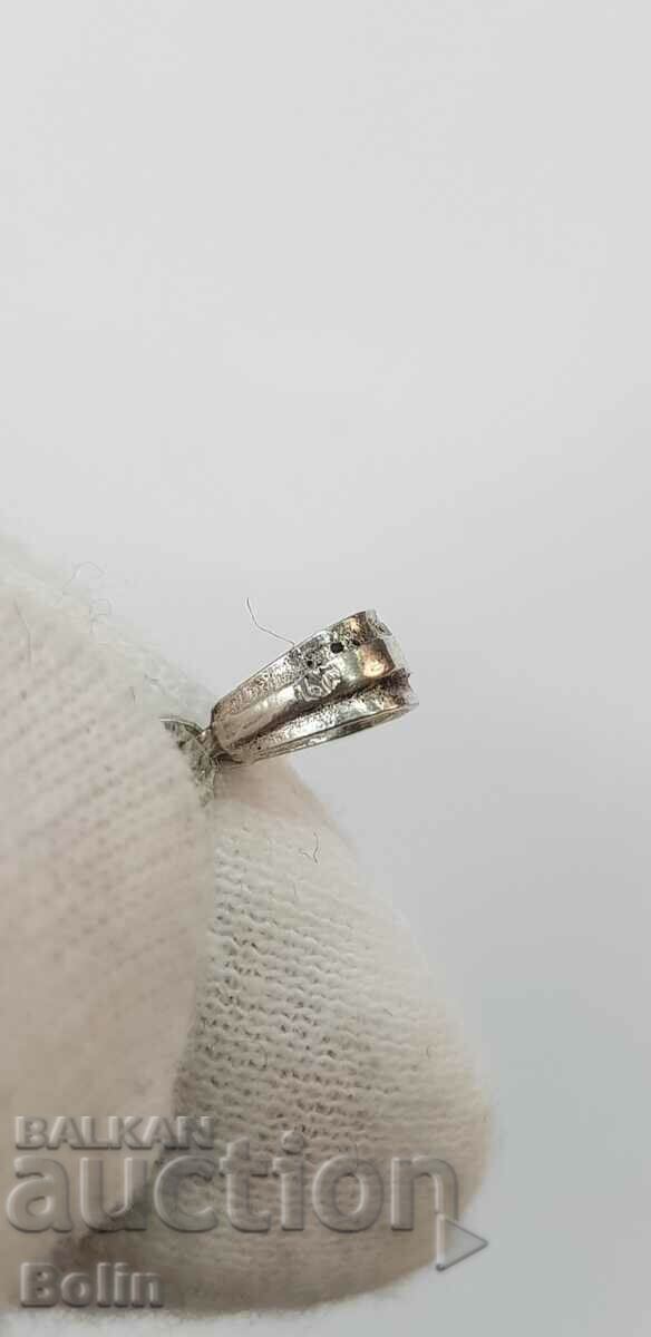 Παλιός ρωσικός ασημένιος σταυρός - 20ος αιώνας - 5