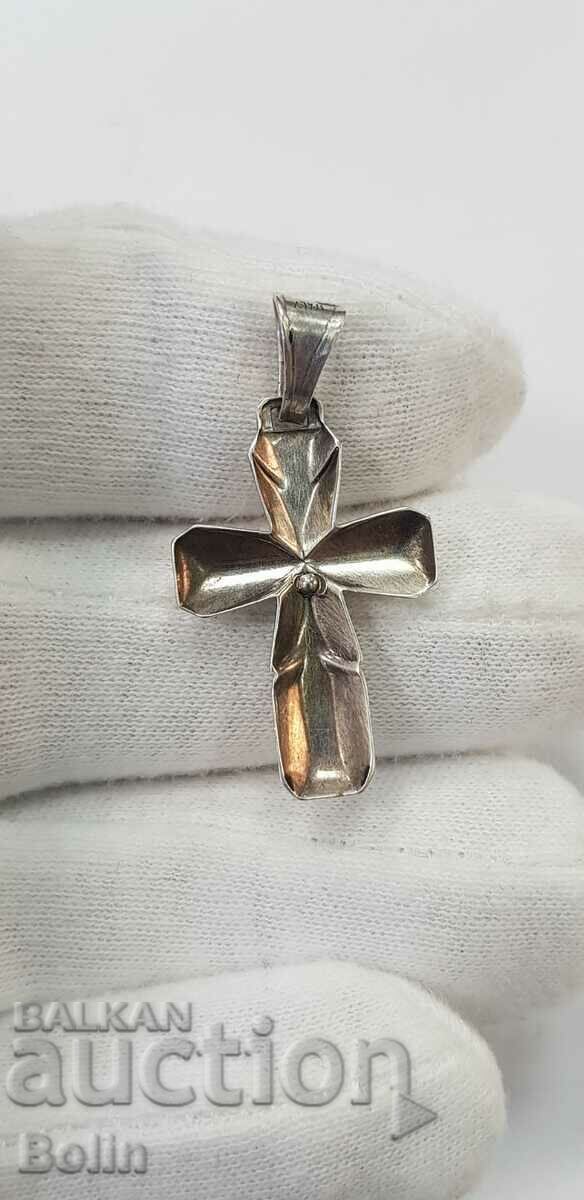 Παράδοση Ιταλικός ασημένιος σταυρός με τον Ιησού Χριστό 925 π.Χ. Παράδοση Ιταλικός ασημένιος σταυρός με τον Ιησού Χριστό 925 π.Χ.