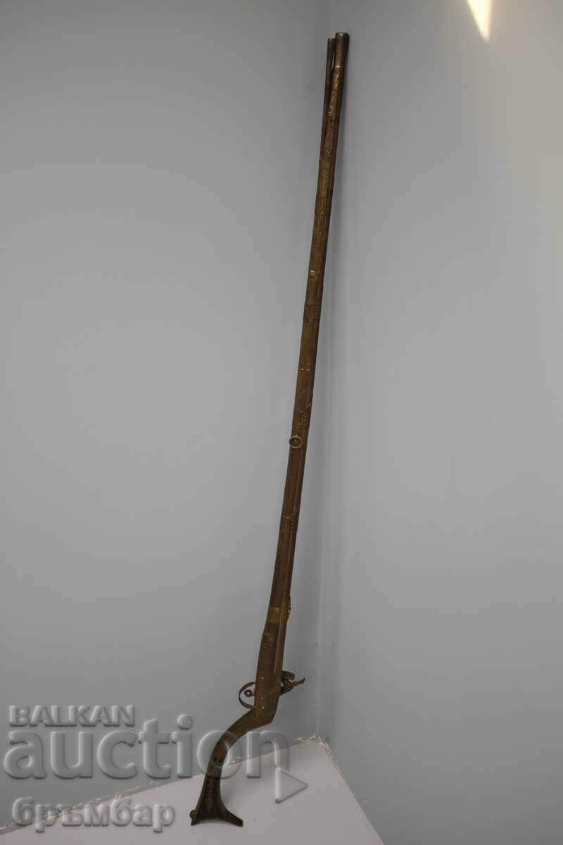 Стара кремъчна балканска пушка "Кариофили" Карамфилка .