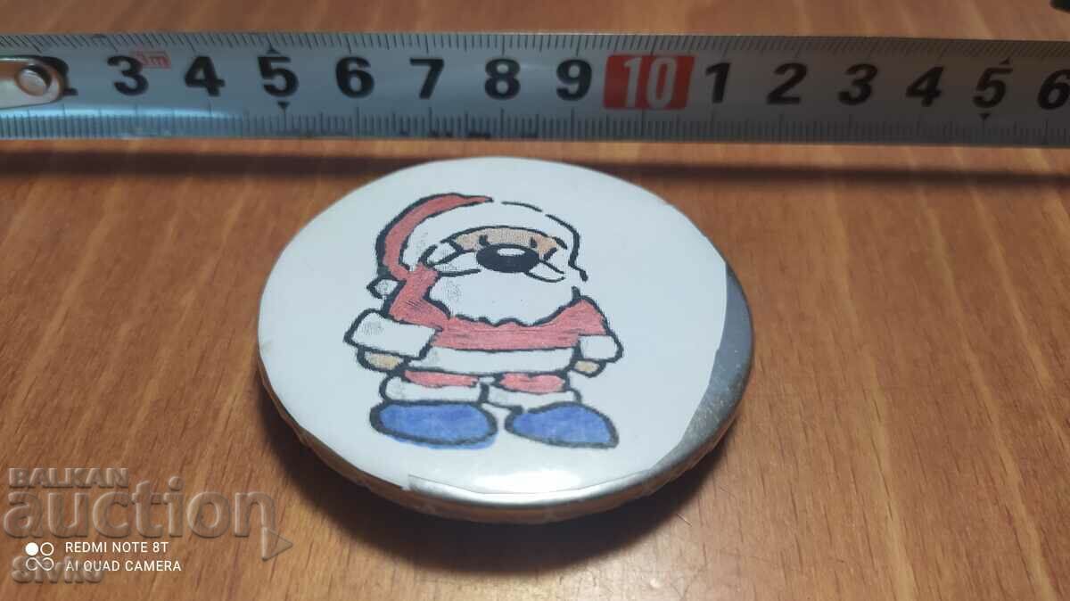 Santa Claus badge