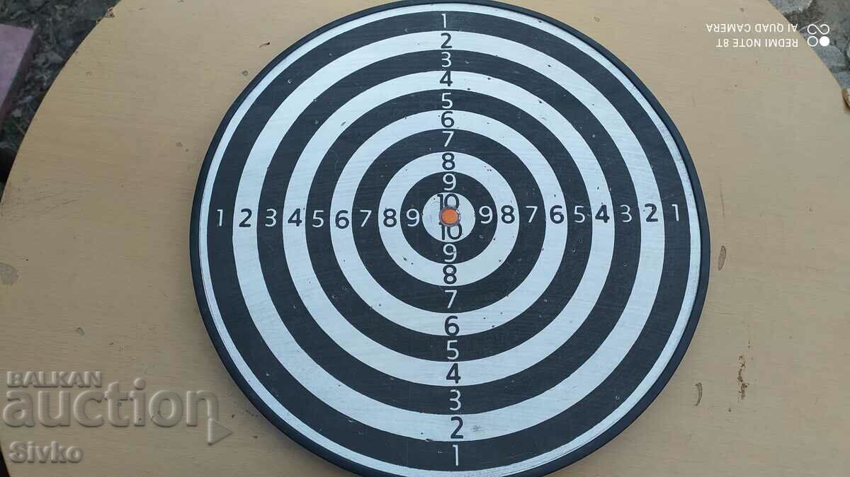 Double-sided dart target