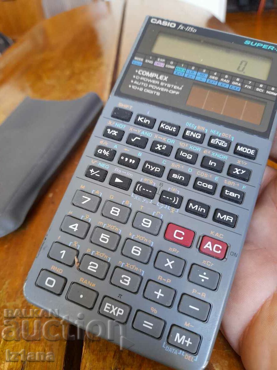 Delivery of Old Casio FX-115D calculator Delivery of Old Casio FX-115D calculator