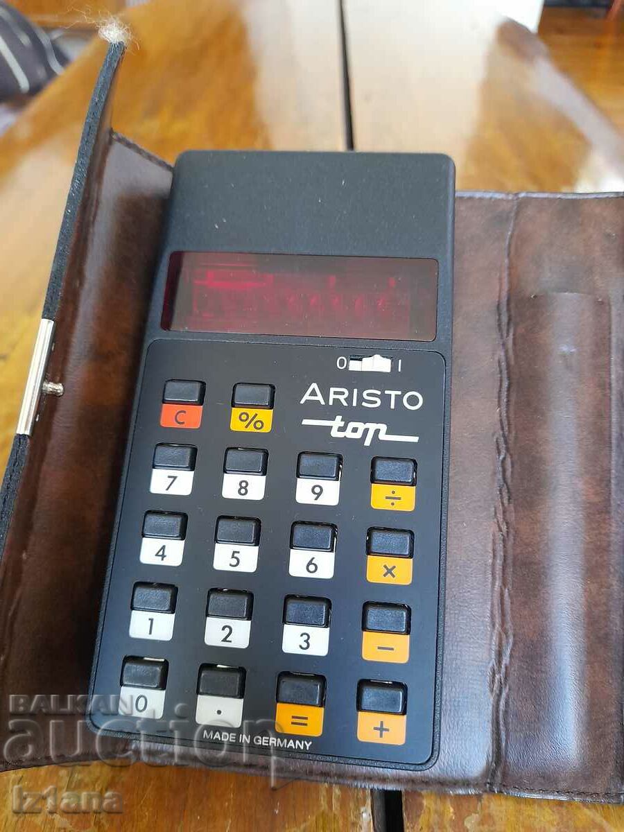 Auction  Old calculator Aristo Top