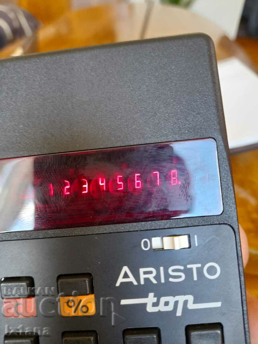 Old calculator Aristo Top - 6