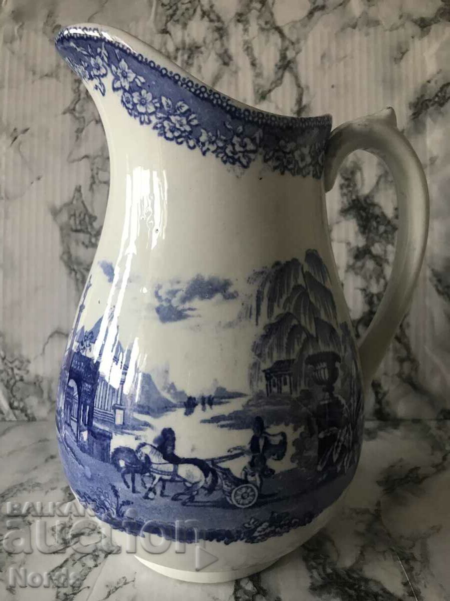 Large porcelain jug.