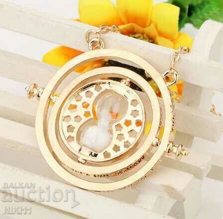 Auction  Necklace Time Turner Harry Potter Time Turner Hermione Harry Potter