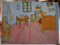 Pictură în ulei - celebra cameră a lui Vincent van Gogh 40/30