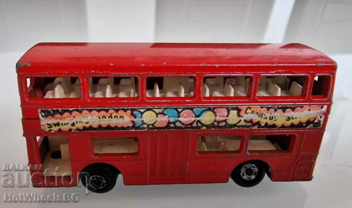 Matchbox No 17 B-London bus, The Londoner 1972