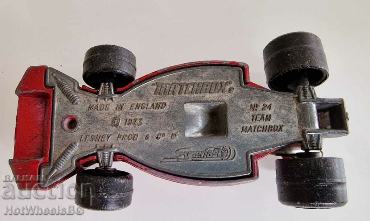 Аукцион Matchbox No 24 B- Team Matchbox 1973 год Аукцион Matchbox No 24 B- Team Matchbox 1973 год