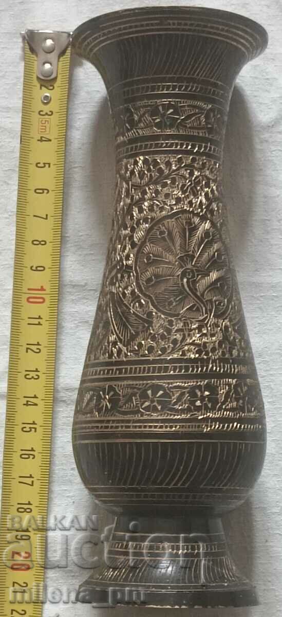Brass vase with price 35.99 BGN | € 18.40
