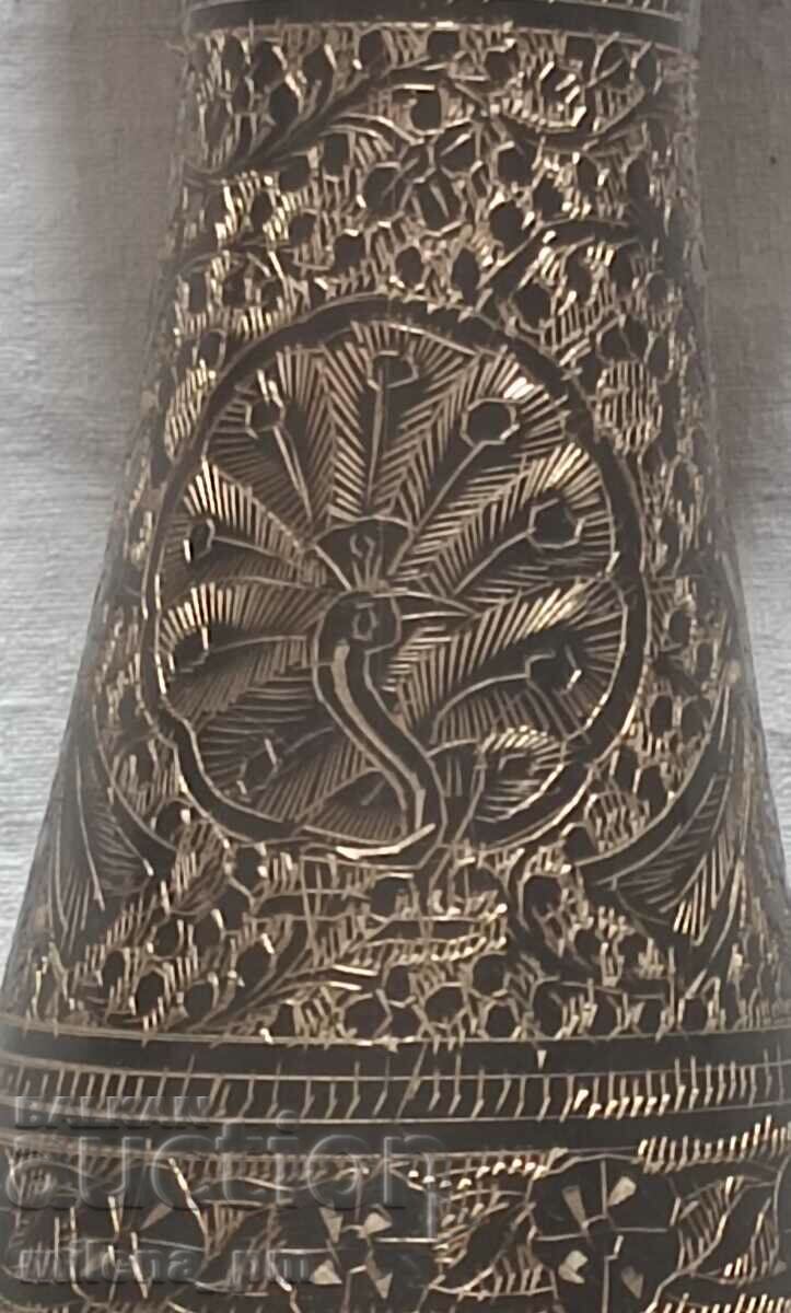 Auction  Brass vase