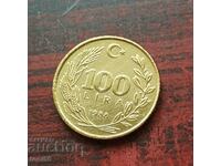 Turkey 100 Lira 1988