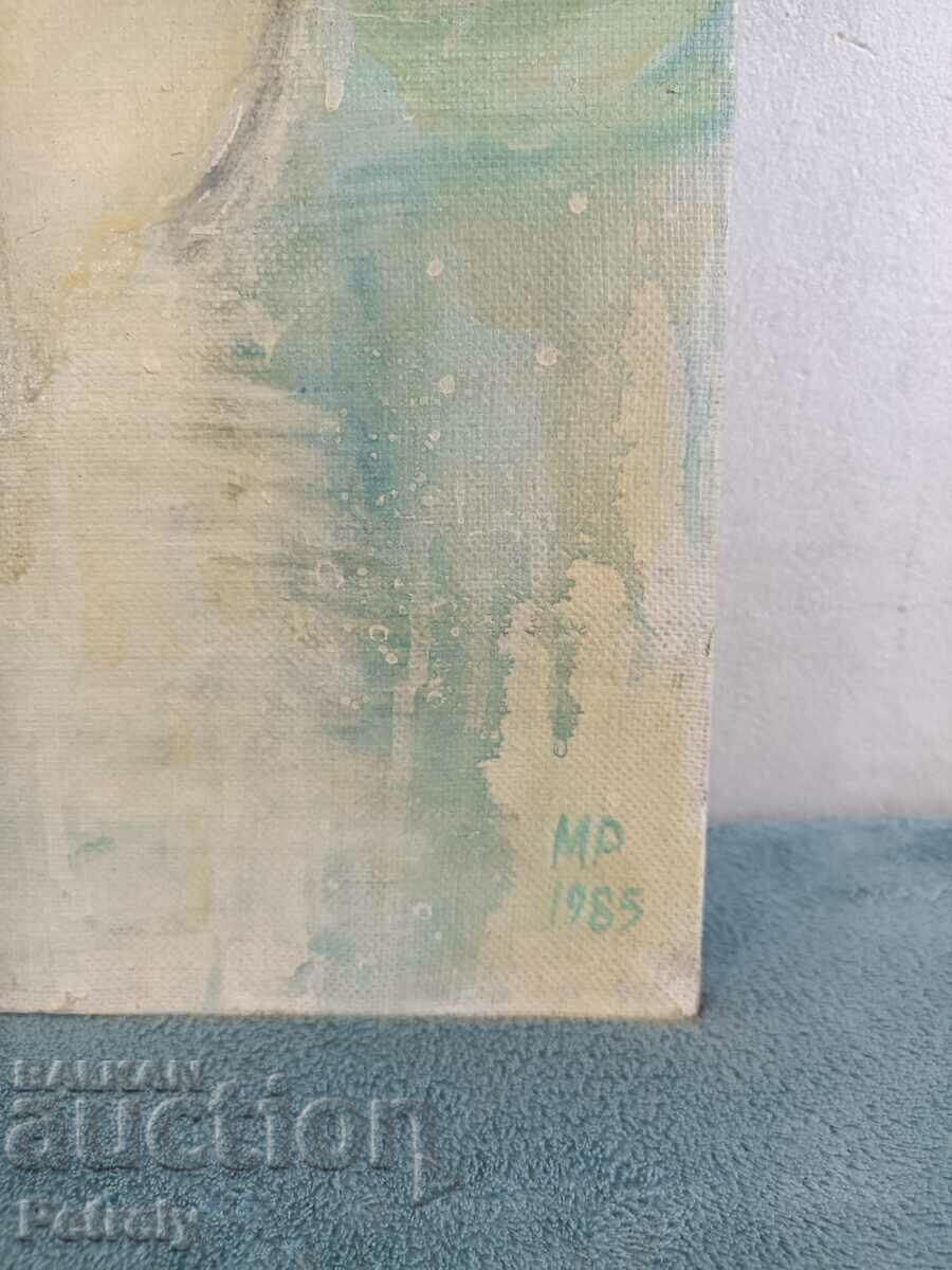 Auction  Old oil painting