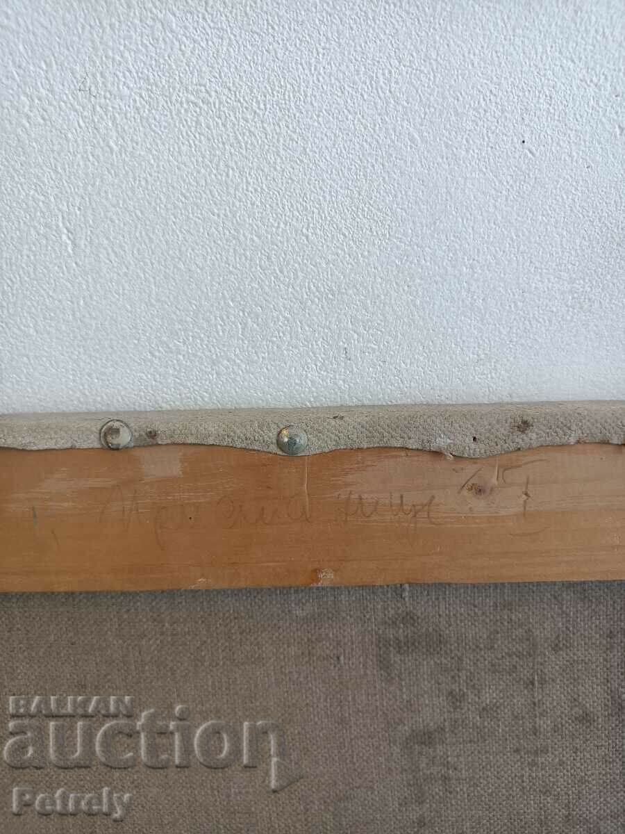 Old oil painting - 5