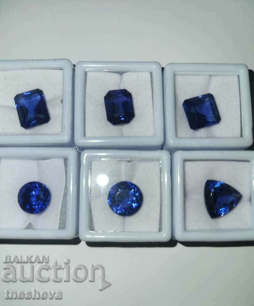 Beautiful Tanzanites with Certificate