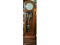 Parquet clock Amber