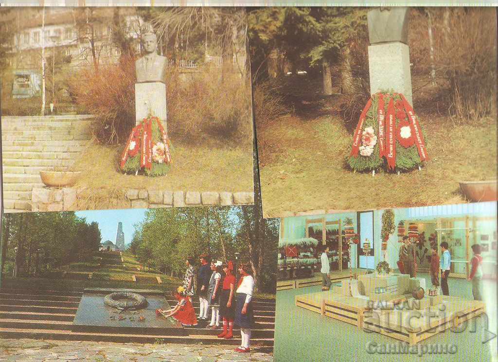 Card Bulgaria Smolyan Album with views 25 pieces* - 6 Card Bulgaria Smolyan Album with views 25 pieces* - 6