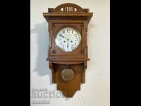 Old German Mechanical Wall Clock Working!!!!!