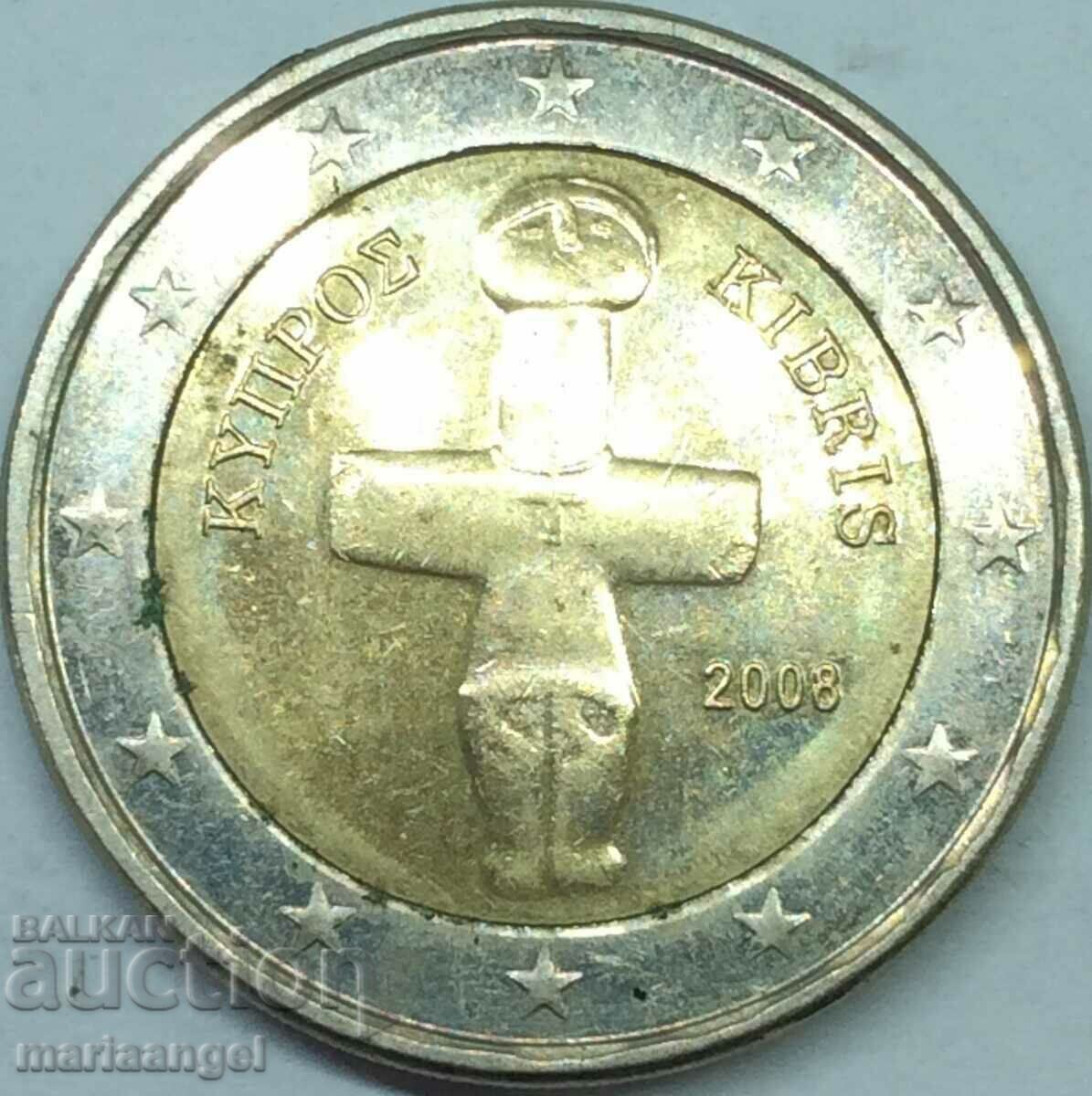 2 евро 2008 КИПЪР