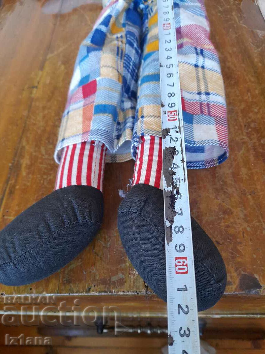 Old doll, clown with price 32.00 BGN | € 16.36 Old doll, clown with price 32.00 BGN | € 16.36
