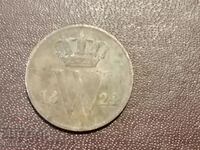 1824 1 cent Olanda