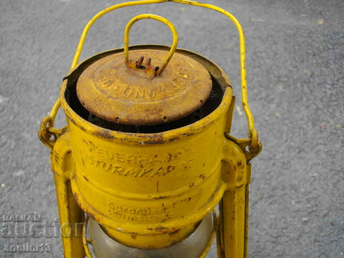 Livrarea LAMPĂ LANTERNĂ VECHE GERMANĂ FEUERHAND 276 GERMANIA