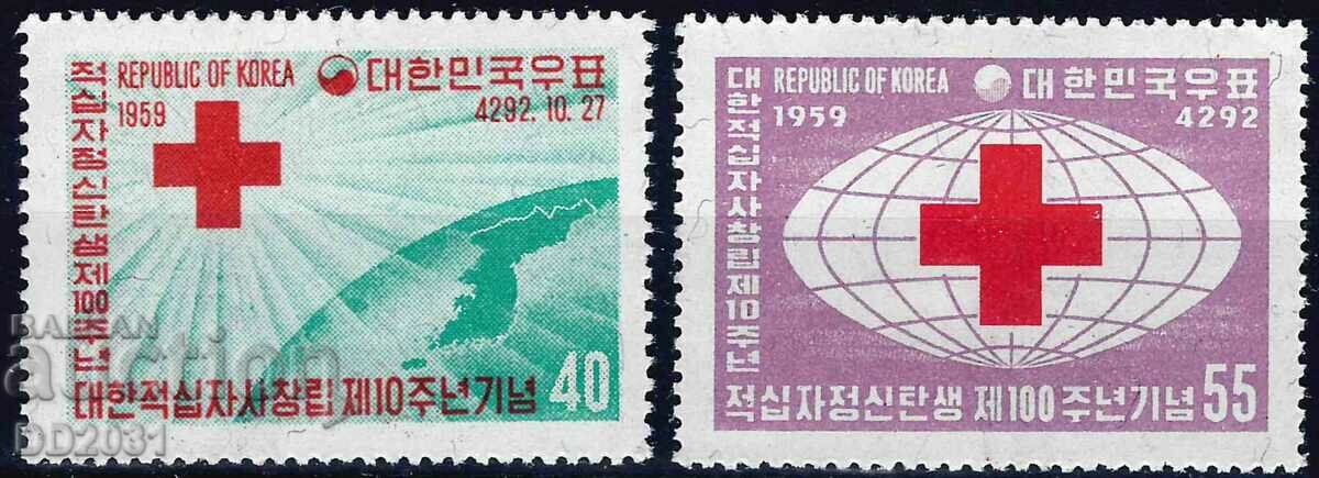 Νότια Κορέα 1959 - Ερυθρός Σταυρός MNH