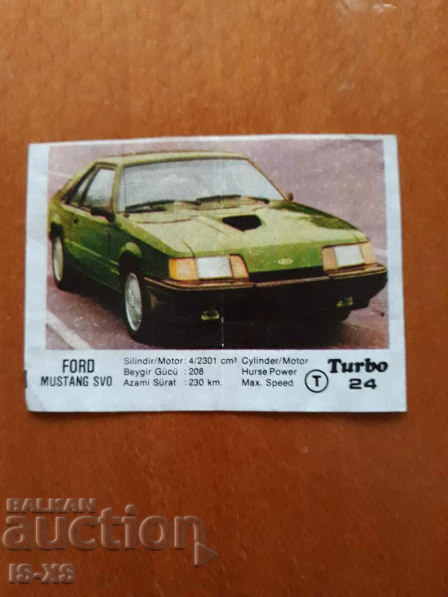 Poza cu gumă de mestecat Turbo 1-50