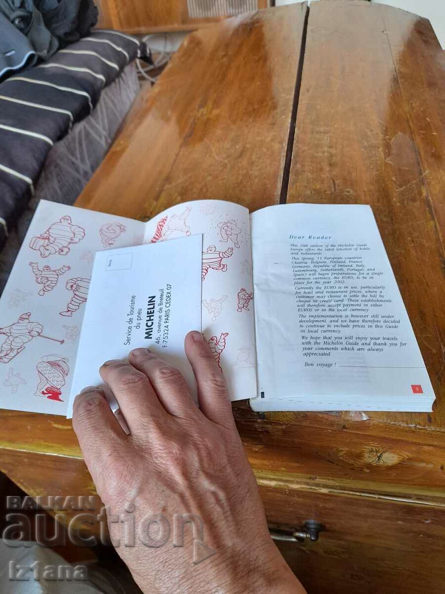 Auction  Catalog of Michelin Hotel restaurants in Europe