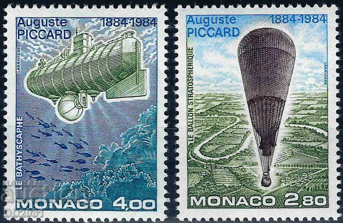 Monaco 1984 - cercetători MNH