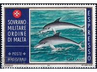Κυρίαρχο Τάγμα της Μάλτας 1975 - Dolphins MNH