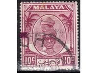 GB/Malaya/Perak-1950-Regular-Sultan Yusuf, stamp