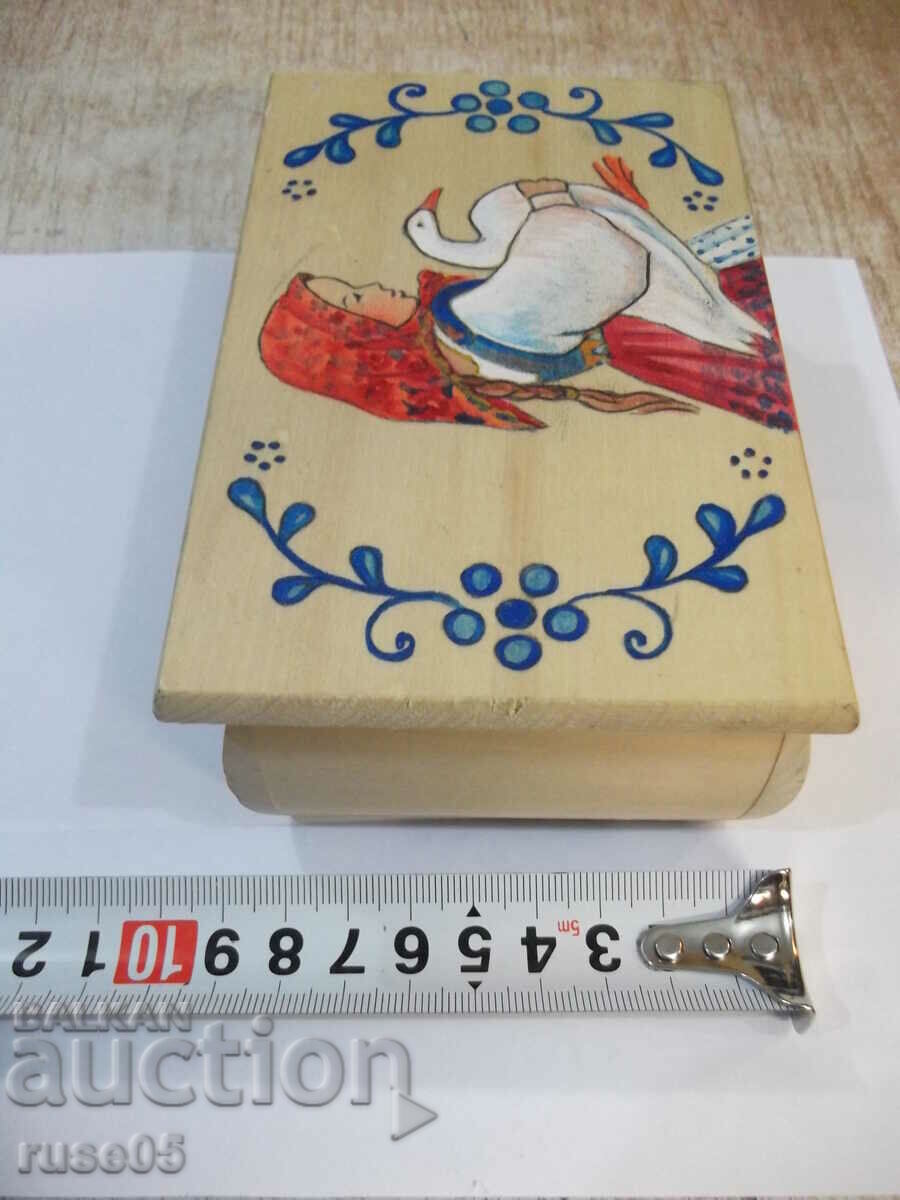 Wooden box "SLOVAKIA" for jewelry and others with price 10.00 BGN | € 5.11