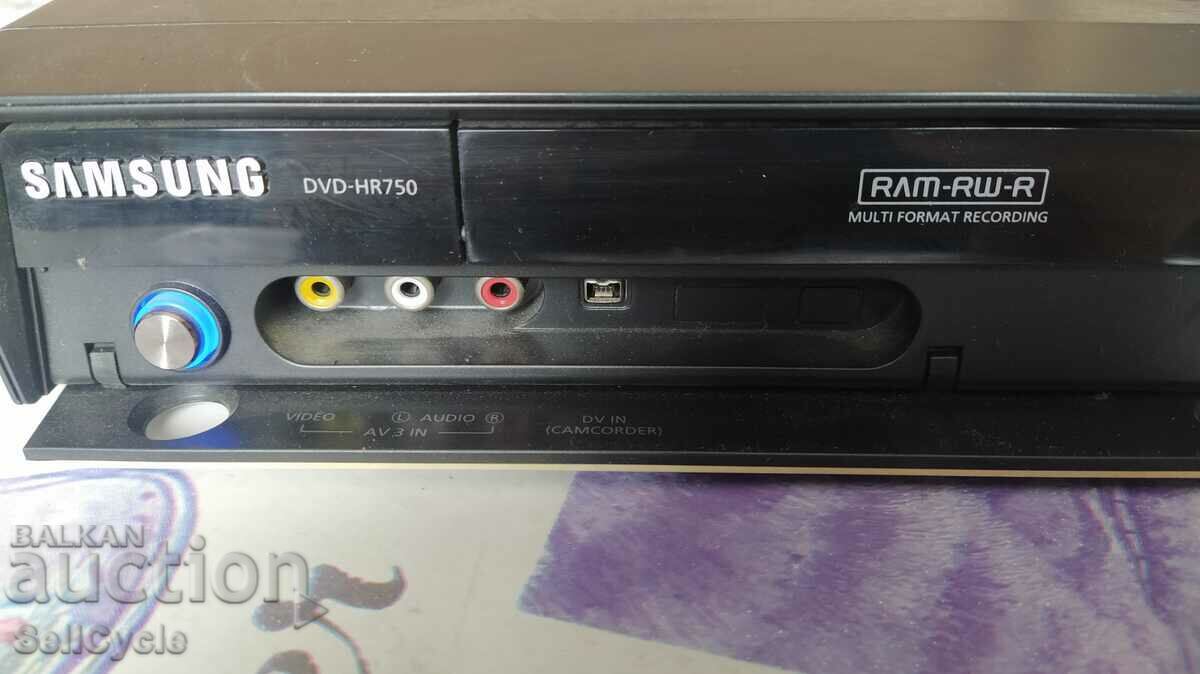 ✅ SAMSUNG DVD HR-750 ❗ with price 50.00 BGN | € 25.56