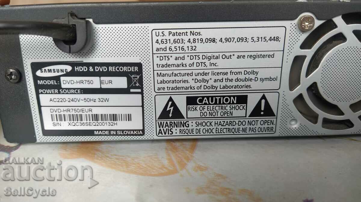 ✅ SAMSUNG DVD HR-750 ❗ - 5