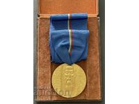 5624 Bulgaria medal of honor with ribbon 100 years. Sofia University