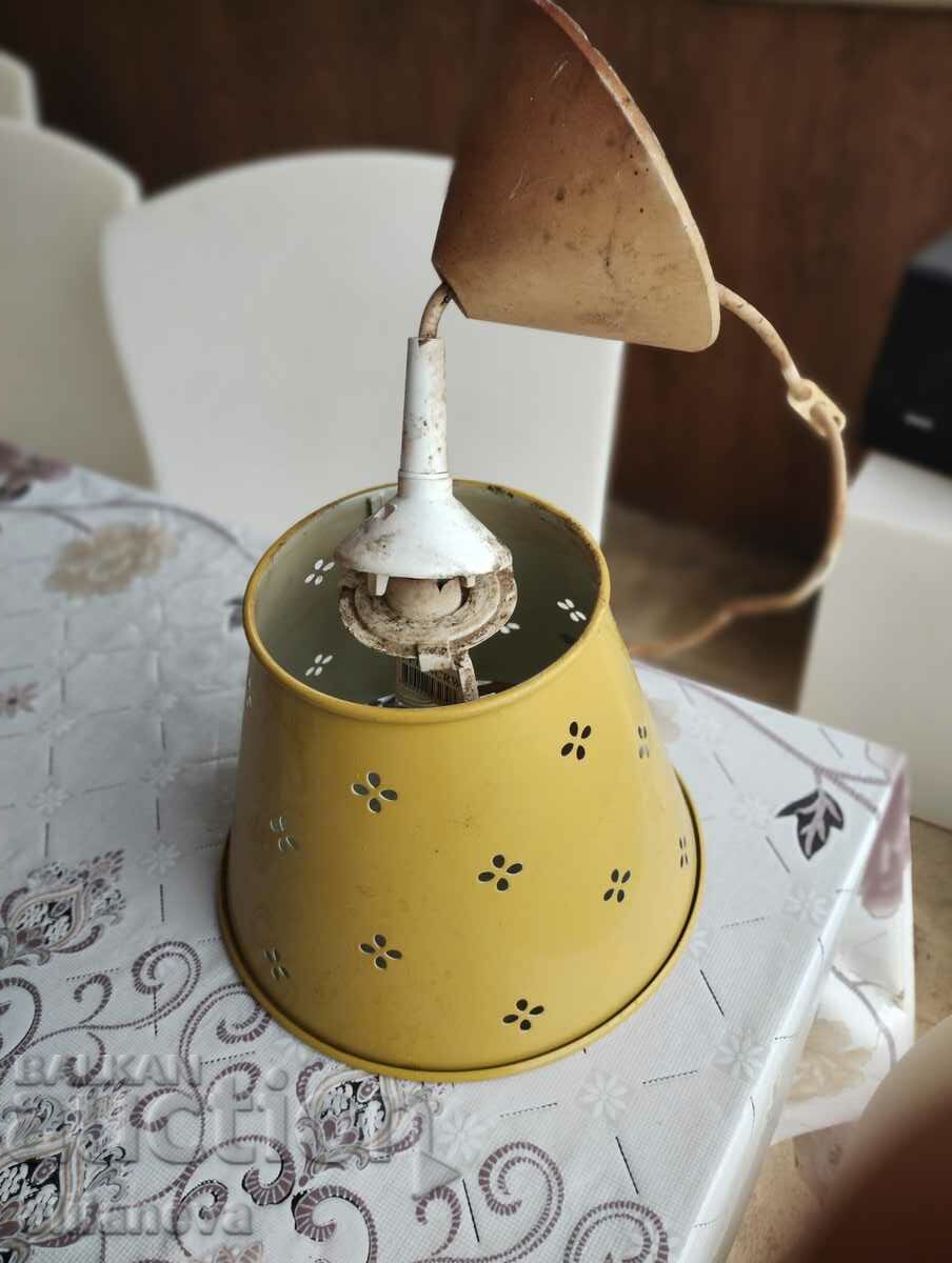 Retro metal lamp with price 15.00 BGN | € 7.67 Retro metal lamp with price 15.00 BGN | € 7.67
