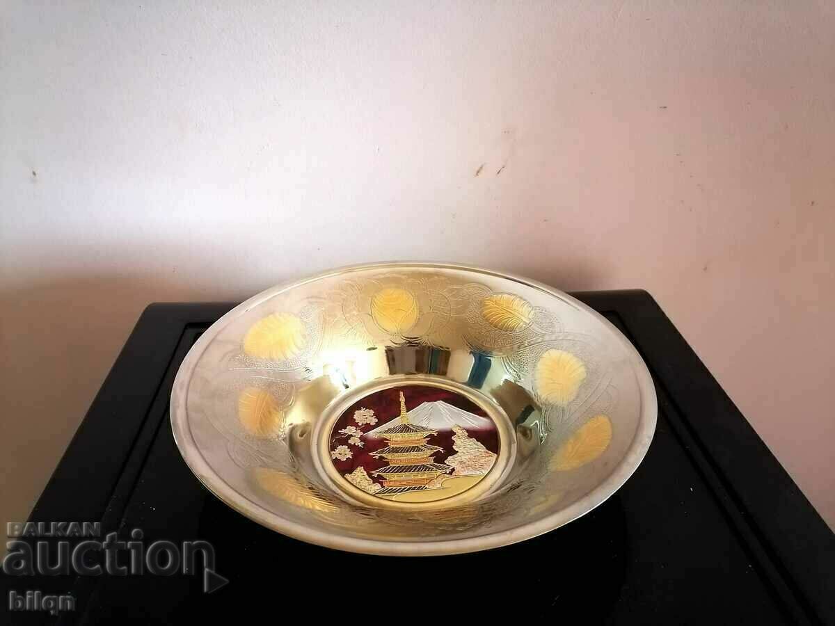 Great Gold Plated Fruitiera 24K