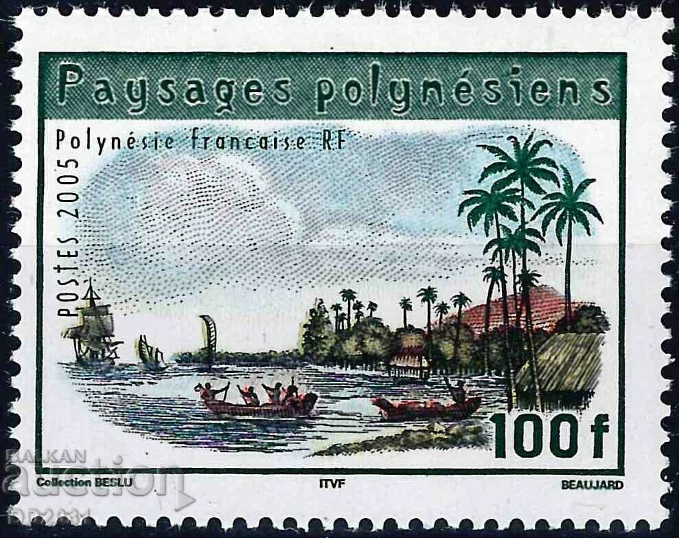 Френска Полинезия 2005 - кораби MNH