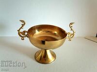 Great 24K Gold Plated Bowl