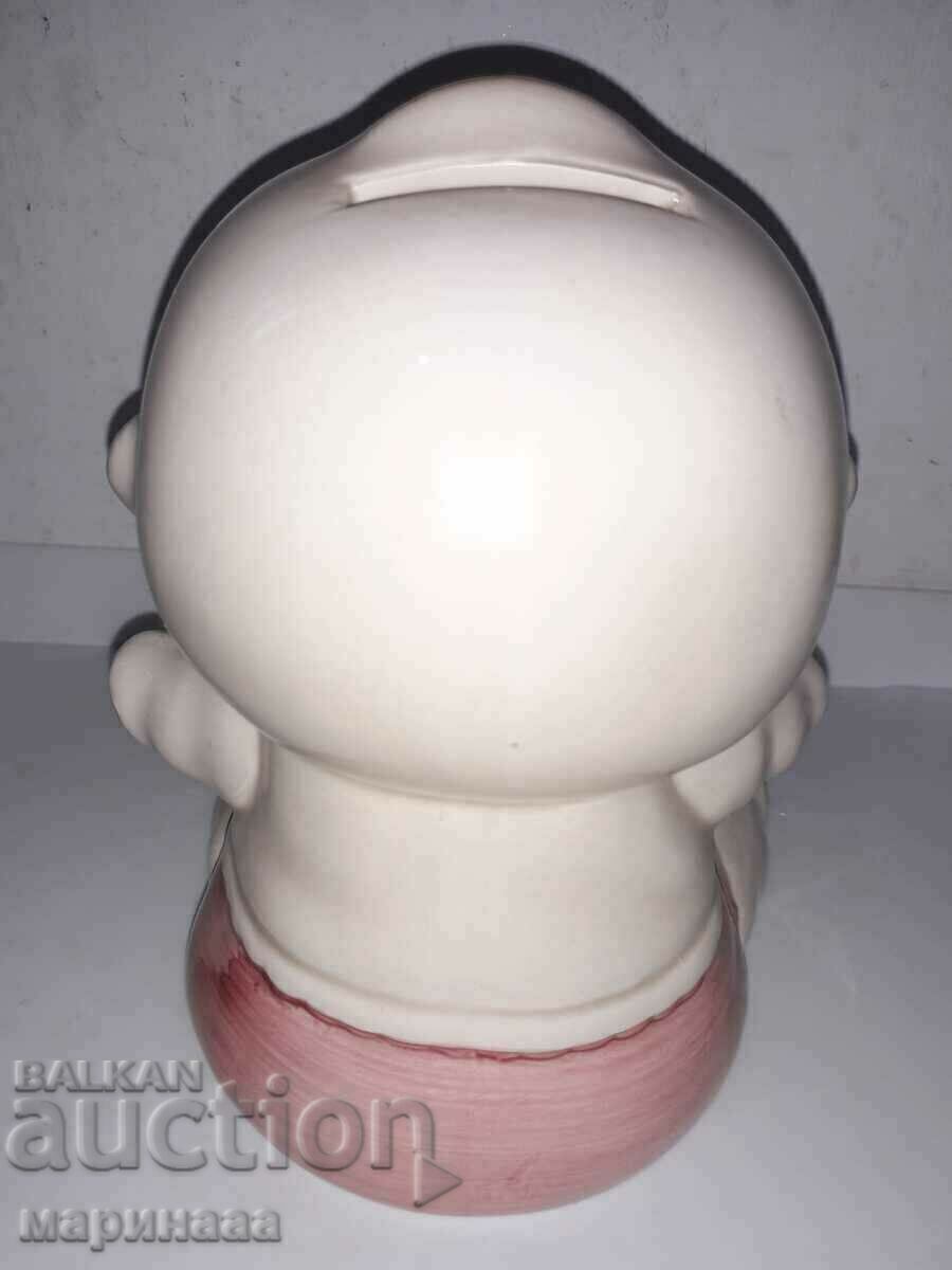 OLD PIGGY BANK WITH LOCK - 5 OLD PIGGY BANK WITH LOCK - 5