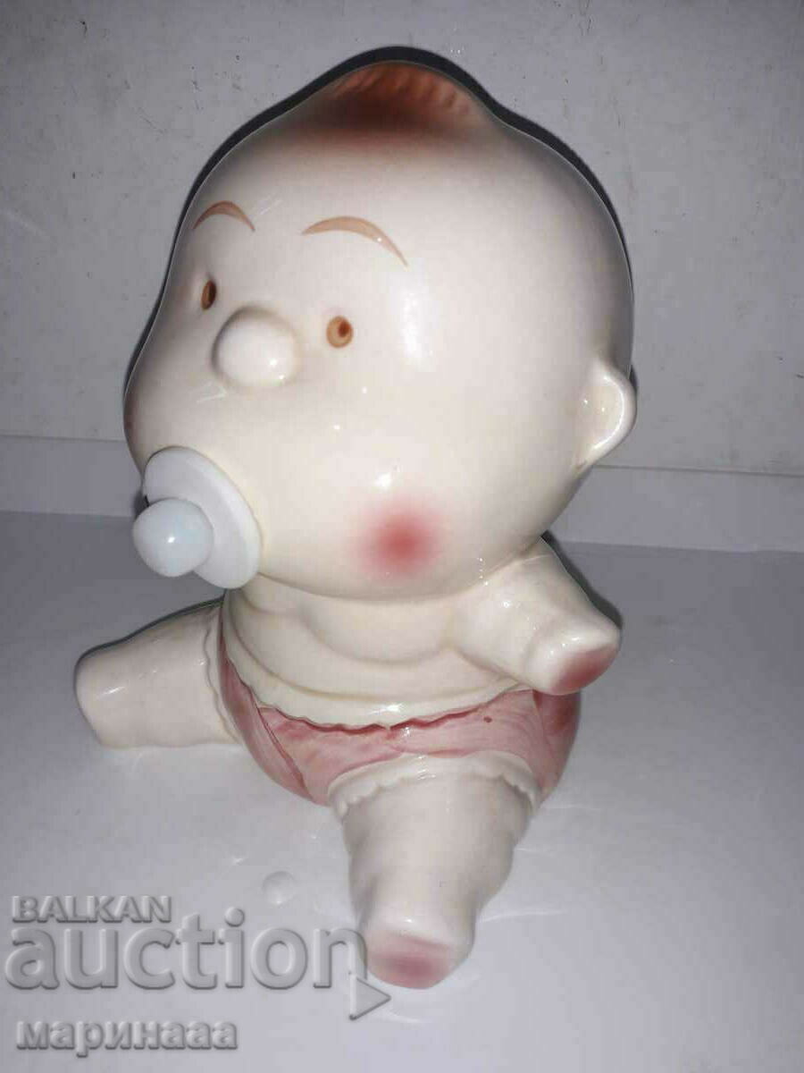 OLD PIGGY BANK WITH LOCK - 7 OLD PIGGY BANK WITH LOCK - 7