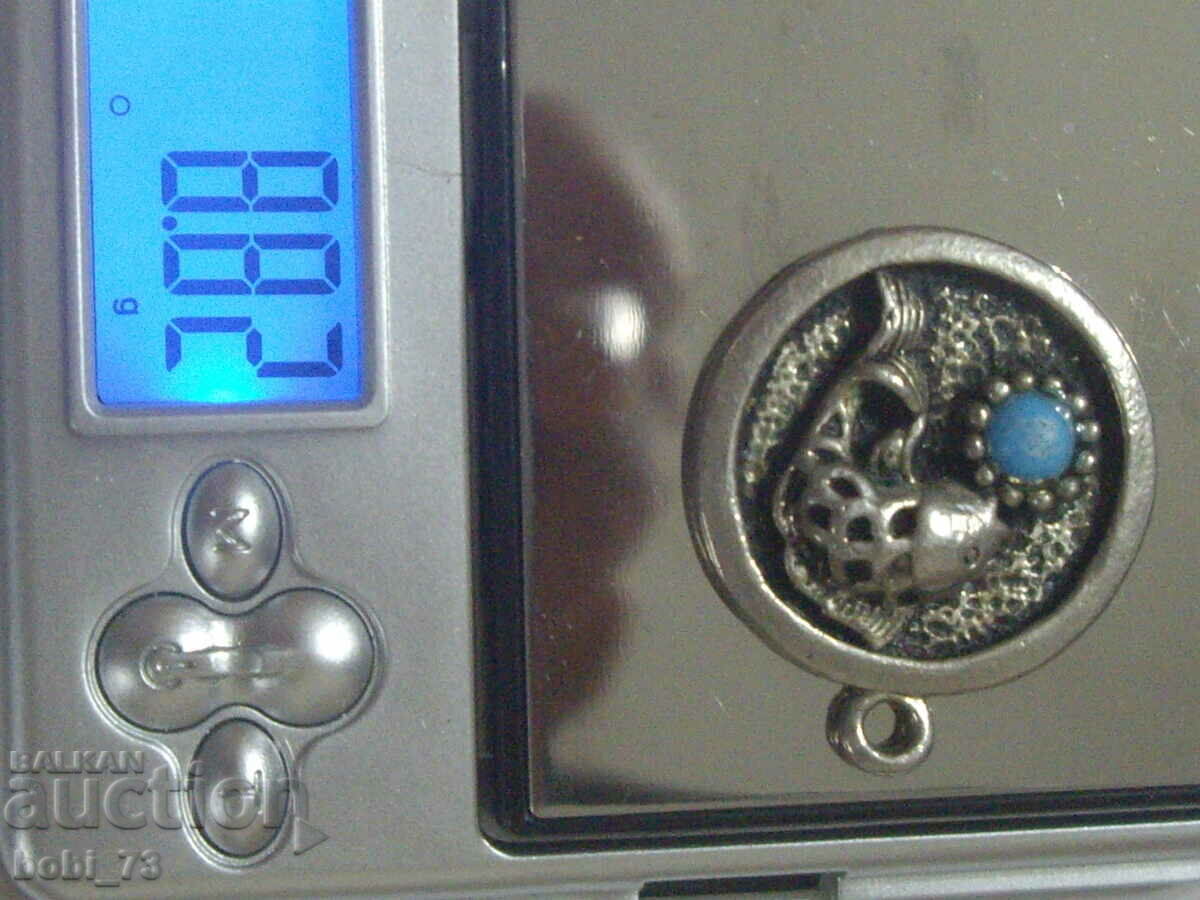 Nice silver chain pendant. - 5 Nice silver chain pendant. - 5