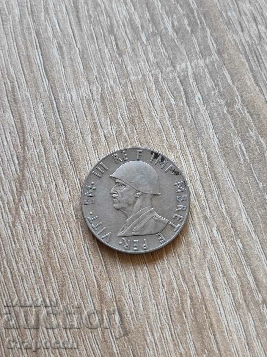 2 лека 1939 година Албания с цена € 20.00 | 39.12 лв.