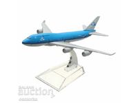 Boeing 747 airplane model model KLM Netherlands metal airliner