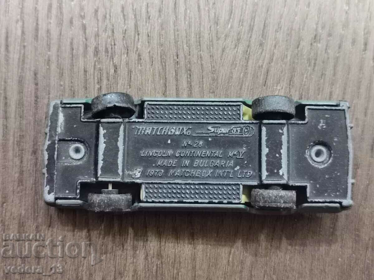 Παράδοση συλλεκτικό καρότσι σπιρτόκουτο