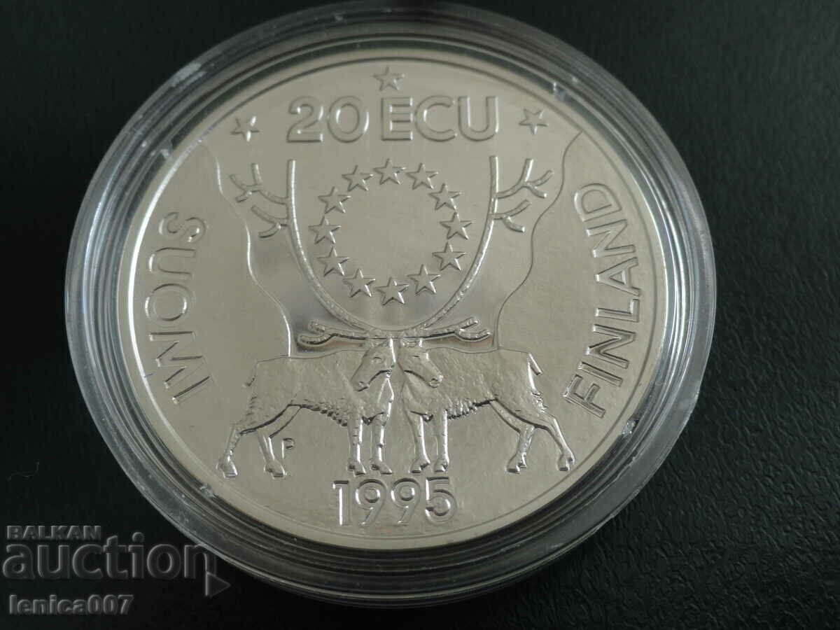 Φινλανδία 1995 - 20 ECU, "Johann Ludwig Runeberg" με τιμή 80.00 BGN | € 40.90 Φινλανδία 1995 - 20 ECU, "Johann Ludwig Runeberg" με τιμή 80.00 BGN | € 40.90