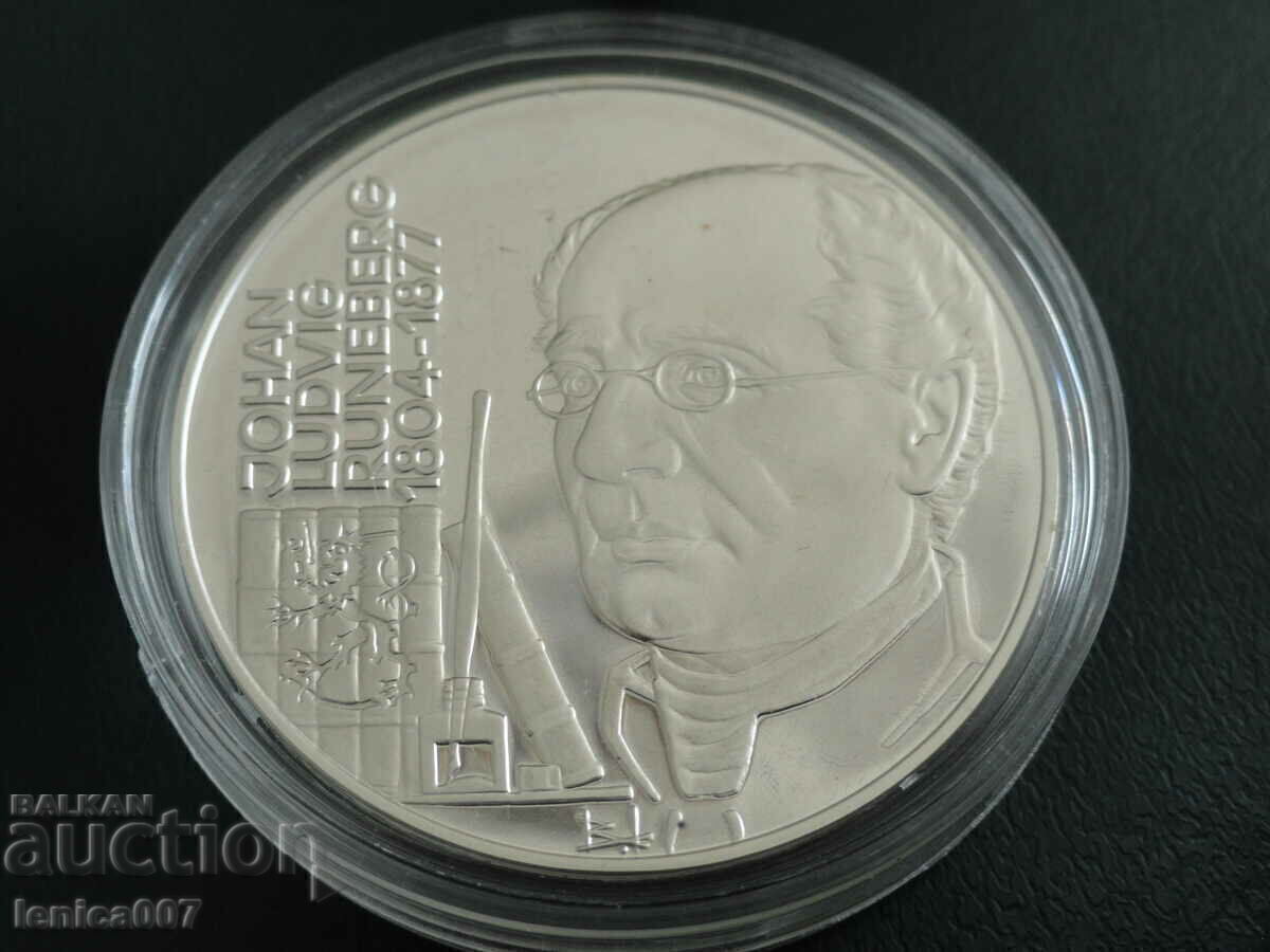 Δημοπρασία Φινλανδία 1995 - 20 ECU, "Johann Ludwig Runeberg"