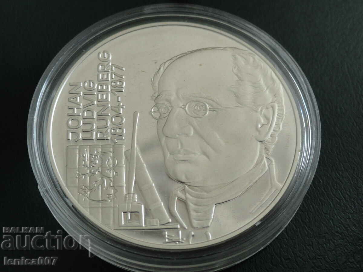 Finland 1995 - 20 ECU, "Johann Ludwig Runeberg" - 5