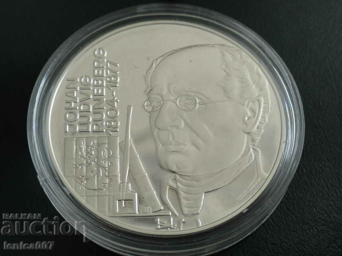 Finland 1995 - 20 ECU, "Johann Ludwig Runeberg"